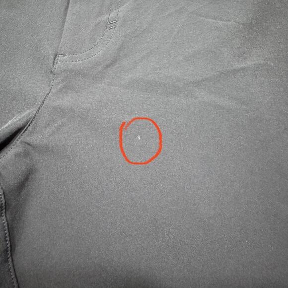 Fabletics Pants Mens 40X30 Black Jogger Pants Straight Leg Zip Pockets Athletic - Picture 8 of 16